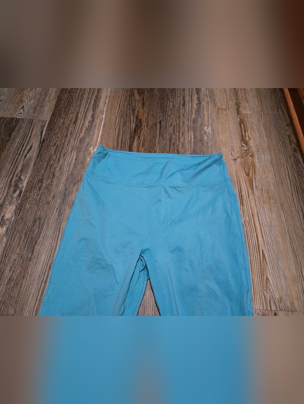 Fabletics Teal Blue High-Waist Leggings - Picture 2 of 14